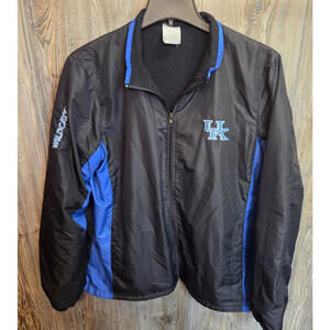 University of Kentucky Wildcats UK Full Zip Fleece Lined Jacket Size Large NCAA